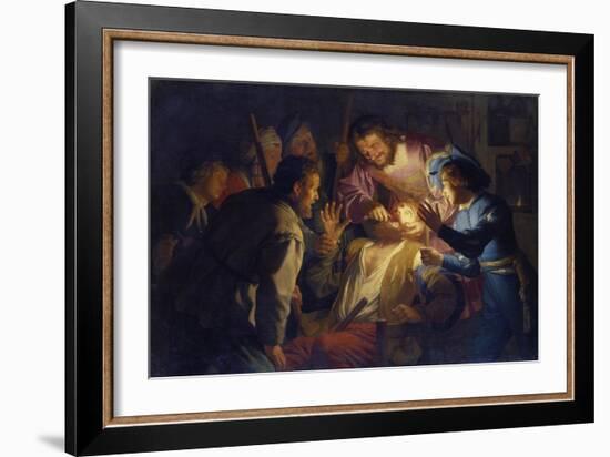 The Dentist, 1622-Gerrit van Honthorst-Framed Giclee Print