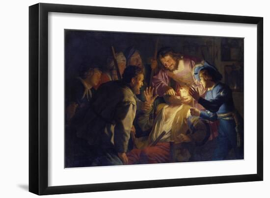 The Dentist, 1622-Gerrit van Honthorst-Framed Giclee Print