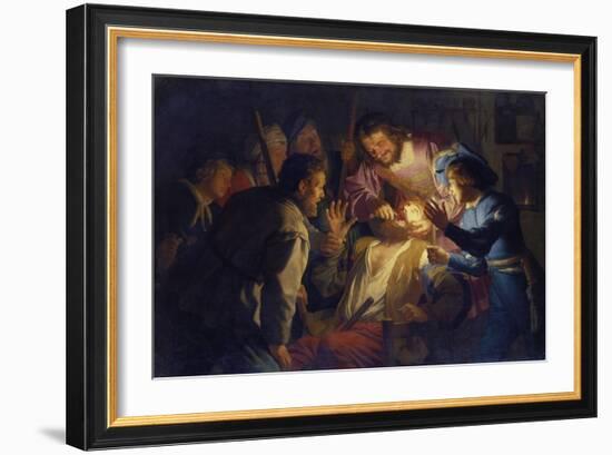 The Dentist, 1622-Gerrit van Honthorst-Framed Giclee Print