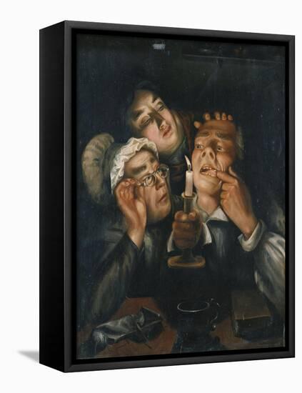 The Dentist-Thomas Birch-Framed Premier Image Canvas