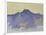 The Dents Du Midi, Viewed from Chesieres, 1912-Ferdinand Hodler-Framed Giclee Print