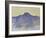 The Dents Du Midi, Viewed from Chesieres, 1912-Ferdinand Hodler-Framed Giclee Print