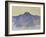 The Dents Du Midi, Viewed from Chesieres, 1912-Ferdinand Hodler-Framed Giclee Print