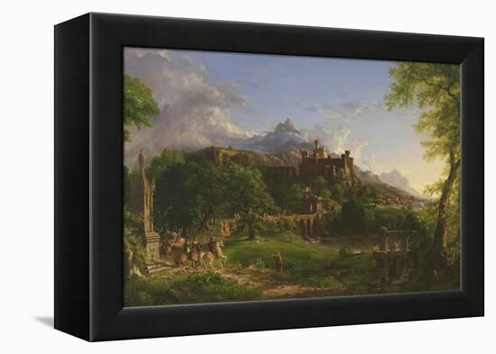 The Departure, 1837-Thomas Cole-Framed Premier Image Canvas