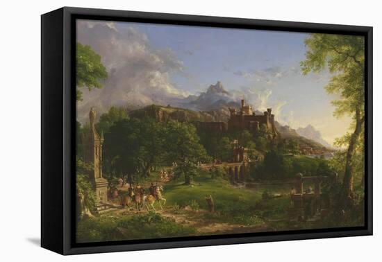 The Departure, 1837-Thomas Cole-Framed Premier Image Canvas