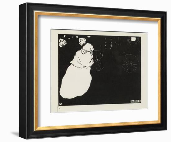 The Departure, 1895-Félix Vallotton-Framed Giclee Print