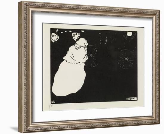 The Departure, 1895-Félix Vallotton-Framed Giclee Print