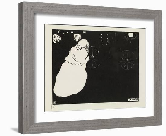 The Departure, 1895-Félix Vallotton-Framed Giclee Print