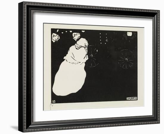 The Departure, 1895-Félix Vallotton-Framed Giclee Print