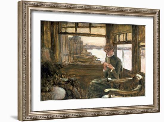 The Departure, 19th-Early 20th Century-James Jacques Joseph Tissot-Framed Giclee Print