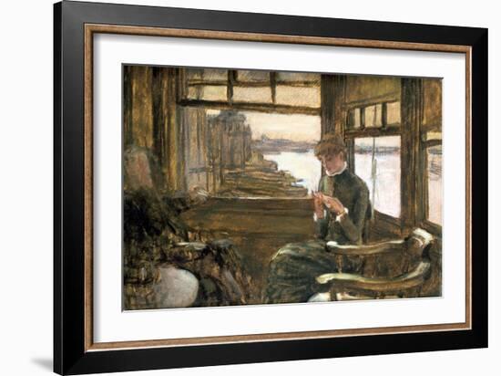 The Departure, 19th-Early 20th Century-James Jacques Joseph Tissot-Framed Giclee Print