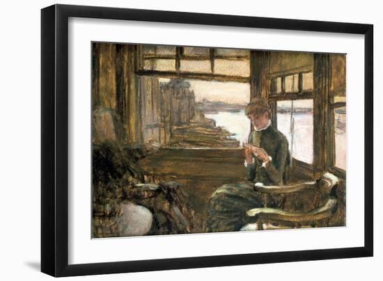 The Departure, 19th-Early 20th Century-James Jacques Joseph Tissot-Framed Giclee Print