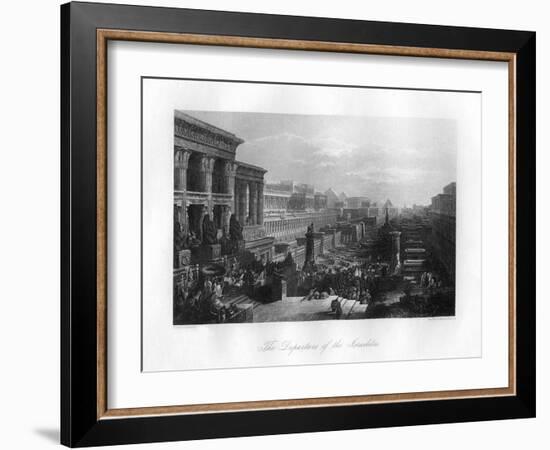 The Departure of the Israelites, 19th Century-R Hinshelwood-Framed Giclee Print