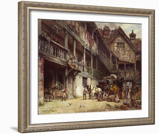 The Departure-Frank Moss Bennett-Framed Giclee Print