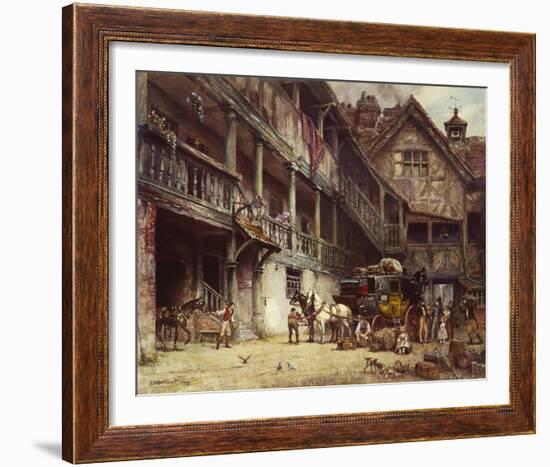 The Departure-Frank Moss Bennett-Framed Giclee Print