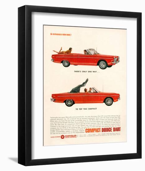 The Dependables From Dodge!-null-Framed Art Print