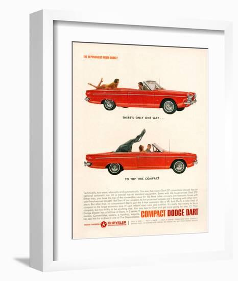 The Dependables From Dodge!-null-Framed Art Print