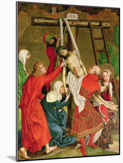 The Deposition, from the Altarpiece of the Dominicans, C.1470-80-Martin Schongauer-Mounted Giclee Print