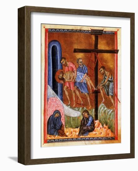 The Deposition from the Cross, C1268-T'oros Roslin-Framed Giclee Print