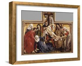 The Deposition from the Cross-Rogier van der Weyden-Framed Art Print