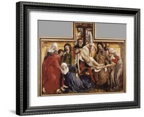 The Deposition from the Cross-Rogier van der Weyden-Framed Art Print
