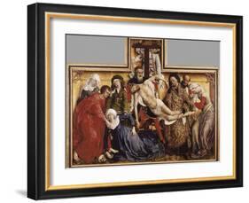 The Deposition from the Cross-Rogier van der Weyden-Framed Art Print