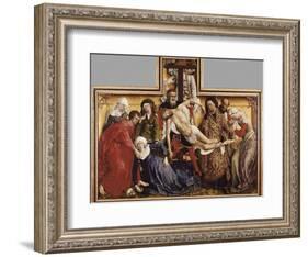 The Deposition from the Cross-Rogier van der Weyden-Framed Art Print
