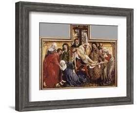 The Deposition from the Cross-Rogier van der Weyden-Framed Art Print