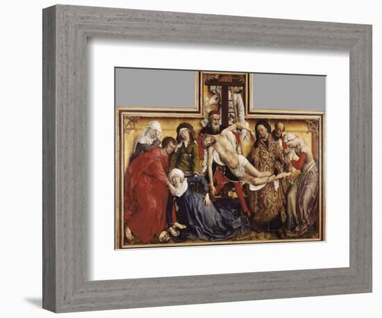 The Deposition from the Cross-Rogier van der Weyden-Framed Art Print