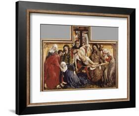 The Deposition from the Cross-Rogier van der Weyden-Framed Art Print