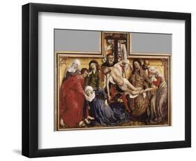 The Deposition from the Cross-Rogier van der Weyden-Framed Art Print