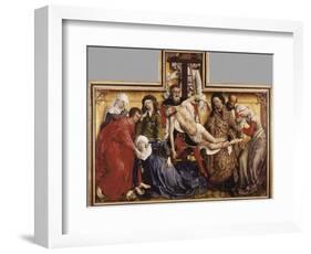 The Deposition from the Cross-Rogier van der Weyden-Framed Art Print