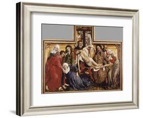 The Deposition from the Cross-Rogier van der Weyden-Framed Art Print