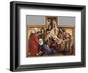 The Deposition from the Cross-Rogier van der Weyden-Framed Art Print