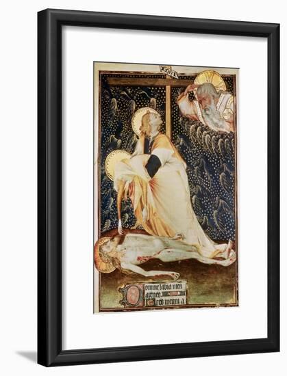 The Deposition of Christ, Made for Yolanda, Widow of Louis II of Anjou-null-Framed Giclee Print