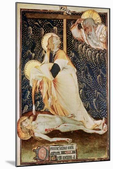 The Deposition of Christ, Made for Yolanda, Widow of Louis II of Anjou-null-Mounted Giclee Print