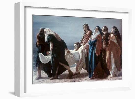 The Deposition of Christ-Antonio Ciseri-Framed Giclee Print