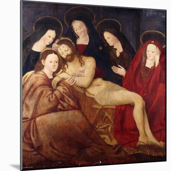 The Deposition (Oil on Panel)-Italian School-Mounted Giclee Print