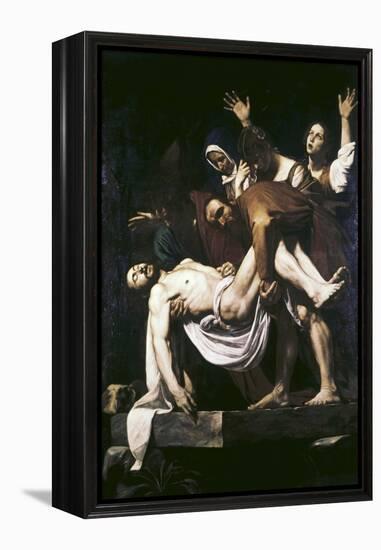 The Deposition-Caravaggio-Framed Premier Image Canvas