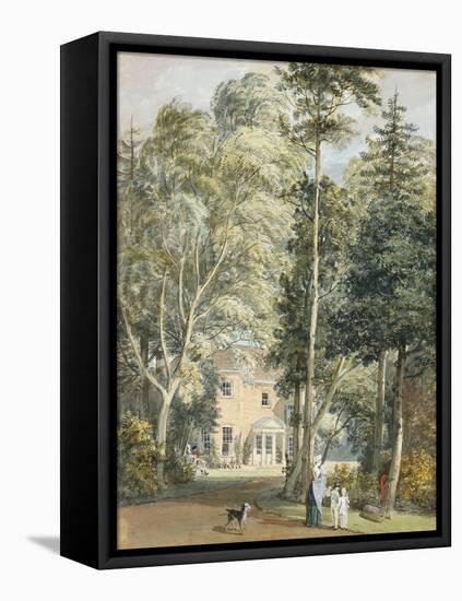 The Deputy Ranger's Lodge, Windsor Great Park-Paul Sandby-Framed Premier Image Canvas