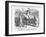 The Derby 1863 - Portrait of the Winner, 1863-John Tenniel-Framed Giclee Print