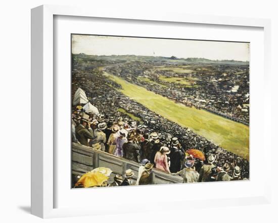 The Derby, 1922-Sir John Lavery-Framed Giclee Print