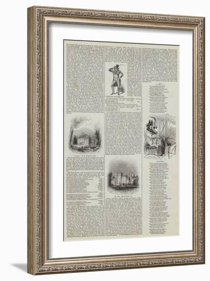 The Derby at Epsom-null-Framed Giclee Print