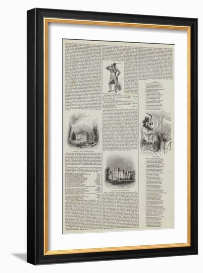 The Derby at Epsom-null-Framed Giclee Print