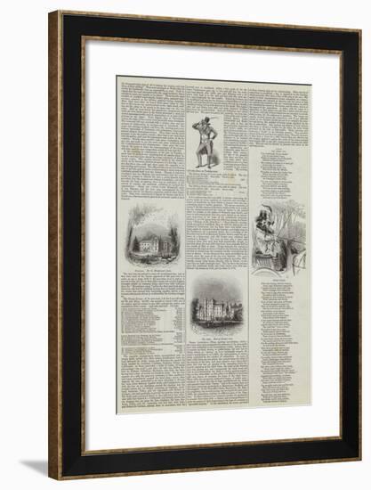 The Derby at Epsom-null-Framed Giclee Print