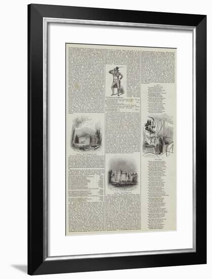 The Derby at Epsom-null-Framed Giclee Print