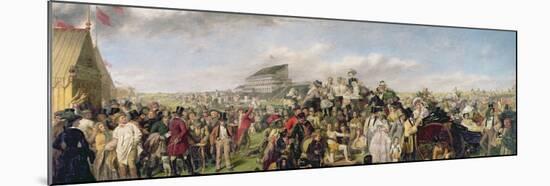 The Derby Day (1856), 1893-94-William Powell Frith-Mounted Giclee Print