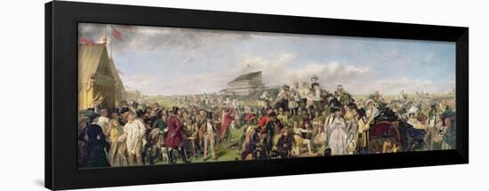 The Derby Day (1856), 1893-94-William Powell Frith-Framed Giclee Print