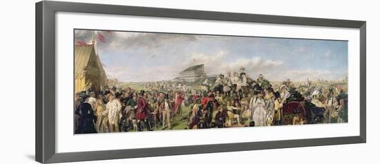 The Derby Day (1856), 1893-94-William Powell Frith-Framed Giclee Print