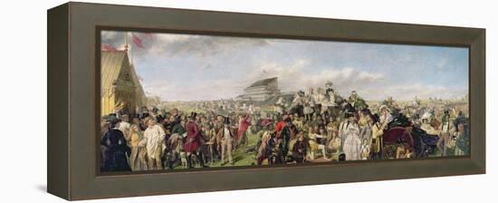 The Derby Day (1856), 1893-94-William Powell Frith-Framed Premier Image Canvas